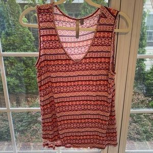 Brenda & ‘Em tank top happy colors soft M $10